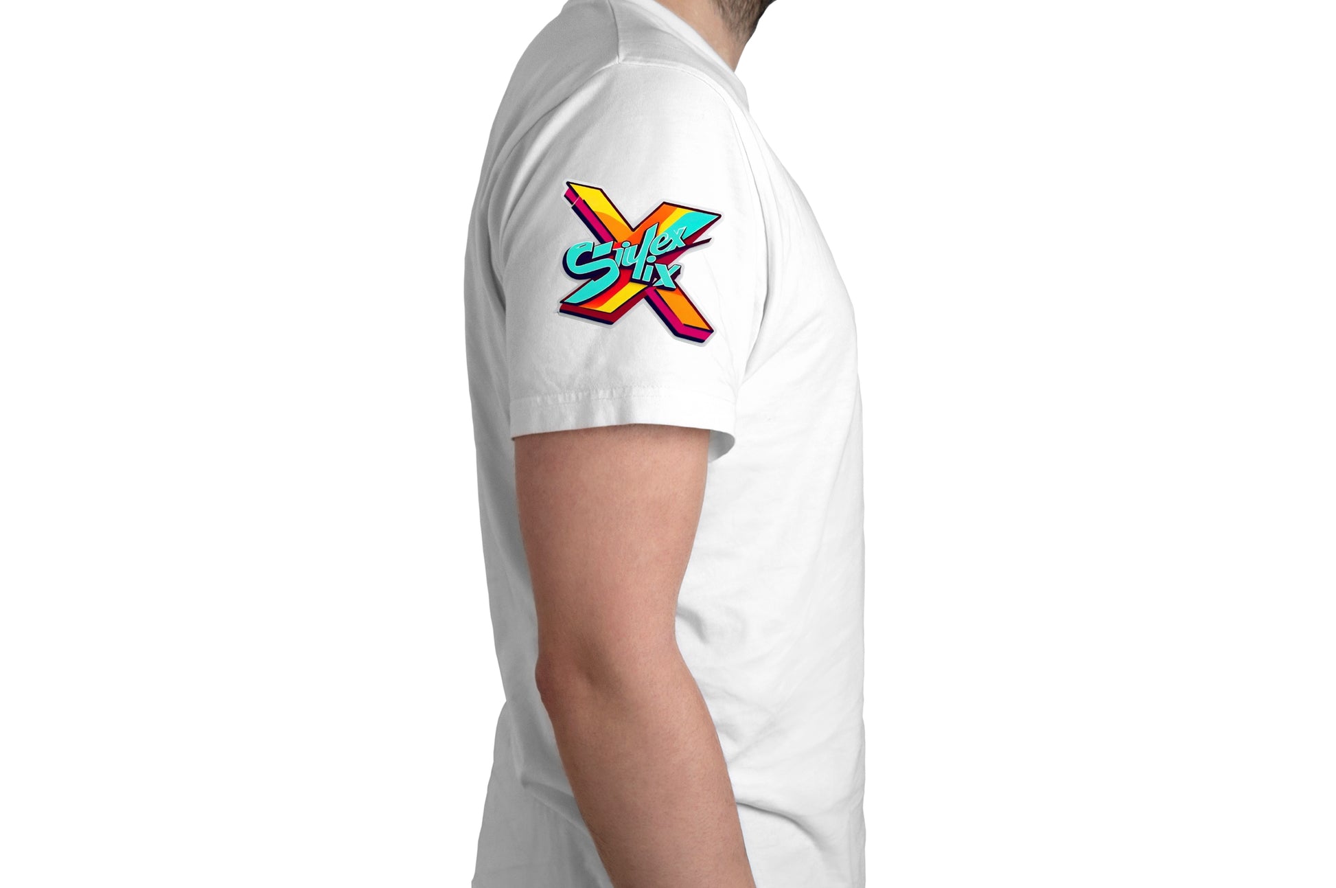 Short Sleeves White Printed T Shirts - Styleix Store